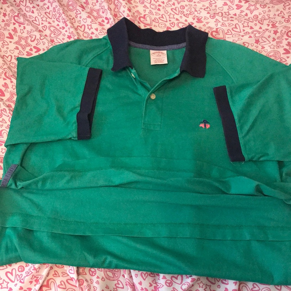 Brooks Brothers Short Sleeve Polo Medium
